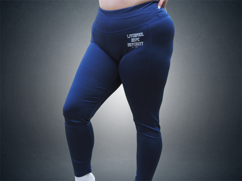 Navy Liverpool Hope TriDri Leggings